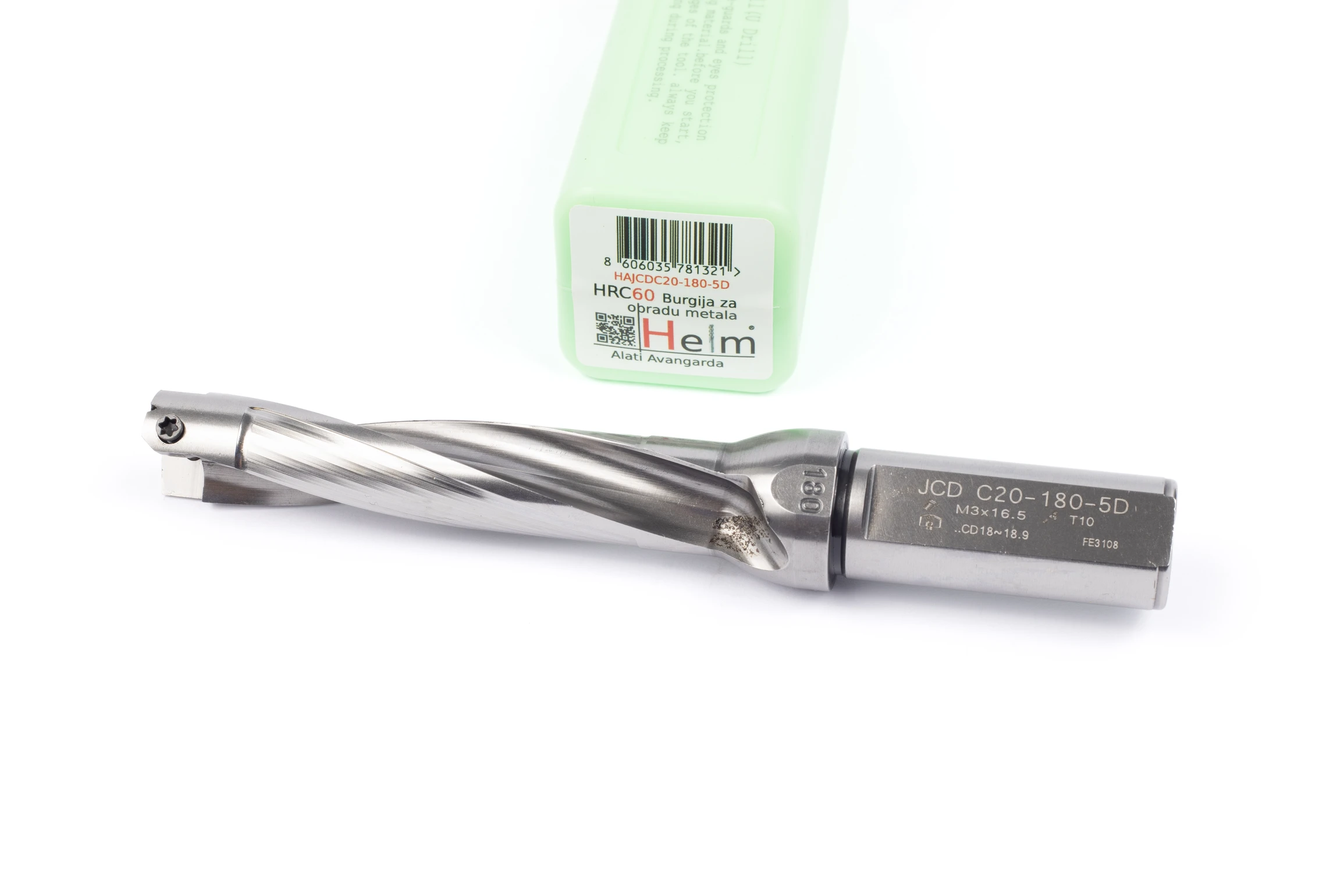 U burgija za metal HAJCD C20-180-5D