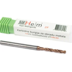 Karbidna burgija HAD2.5*20*d4*L62-2T
