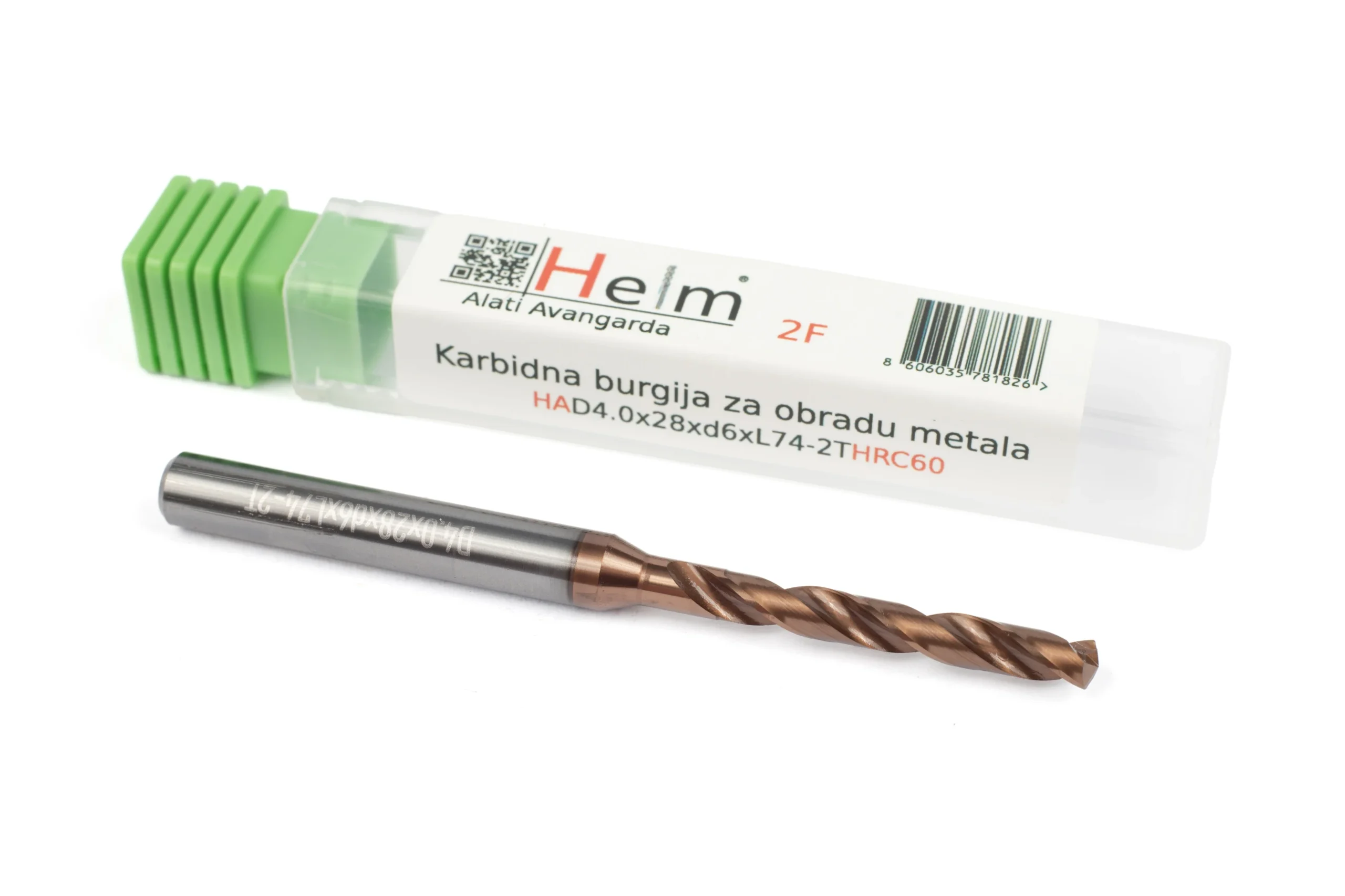 Karbidna burgija HAD4.0*28*d6*L74-2T