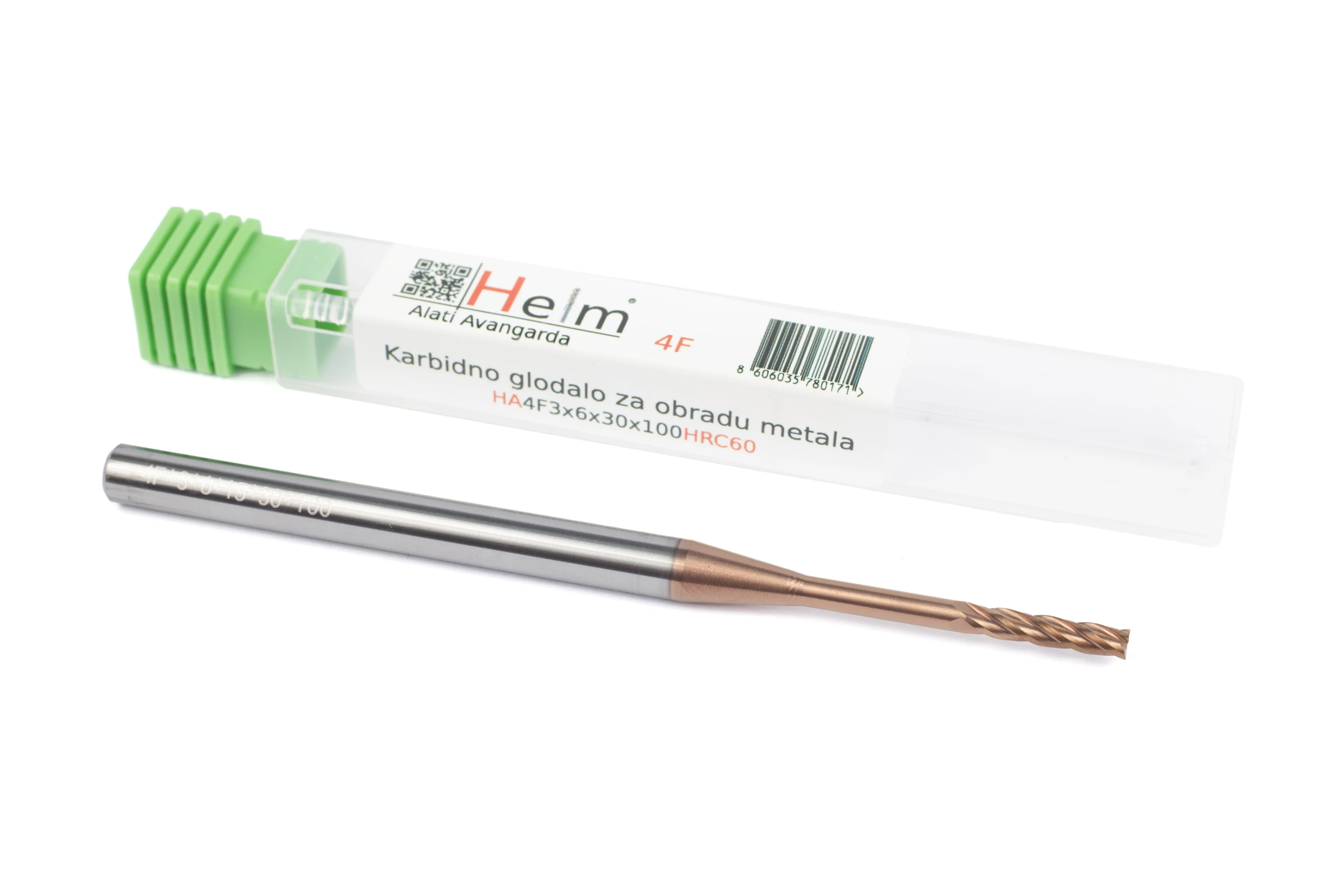 Karbidno glodalo HA4F-3*6*30*100 HRC60