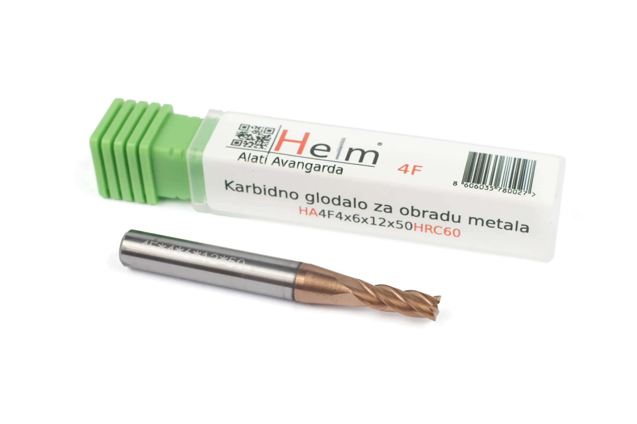 Karbidno glodalo HA4F-4*6*12*50 HRC60