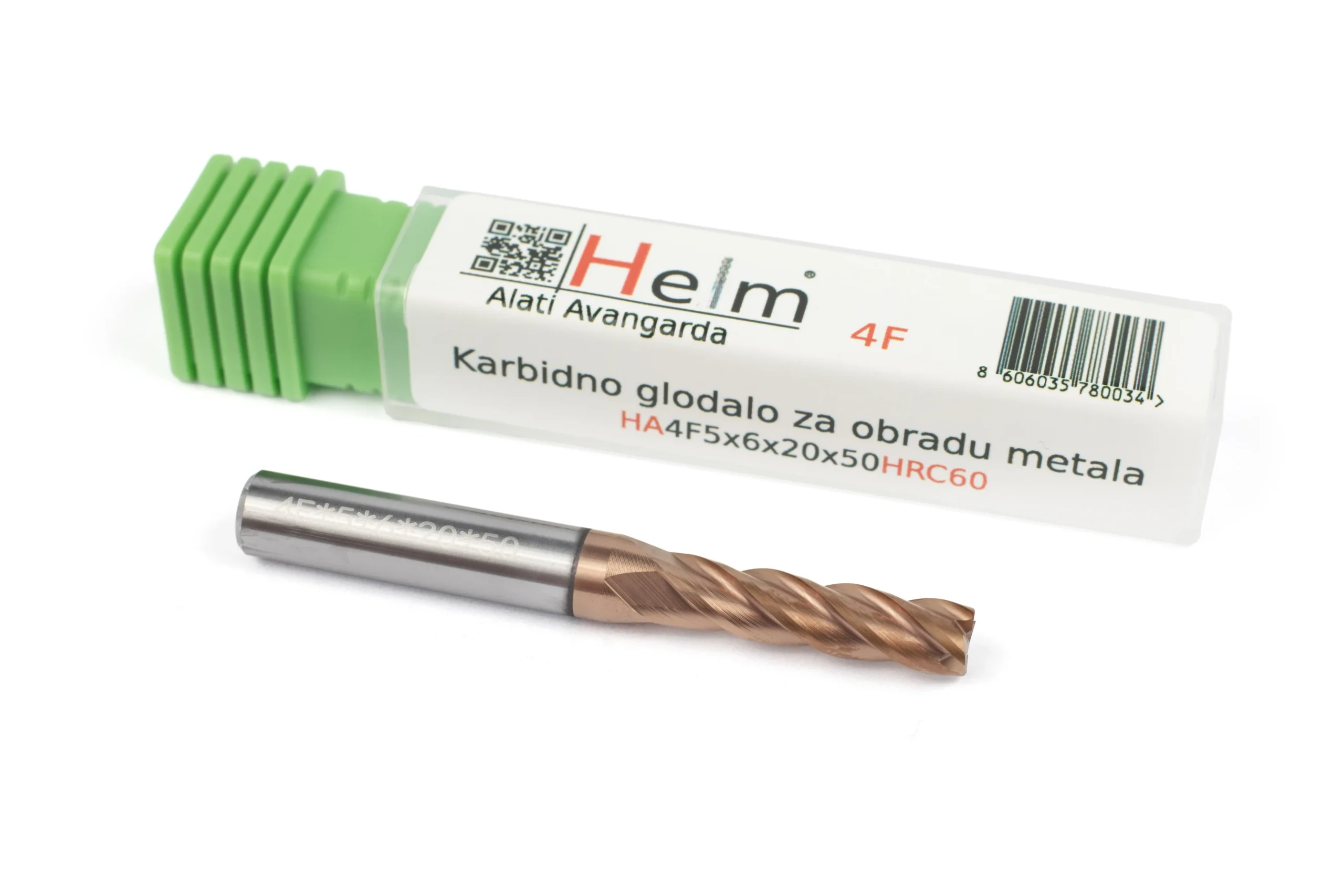 Karbidno glodalo HA4F-5*6*20*50 HRC60