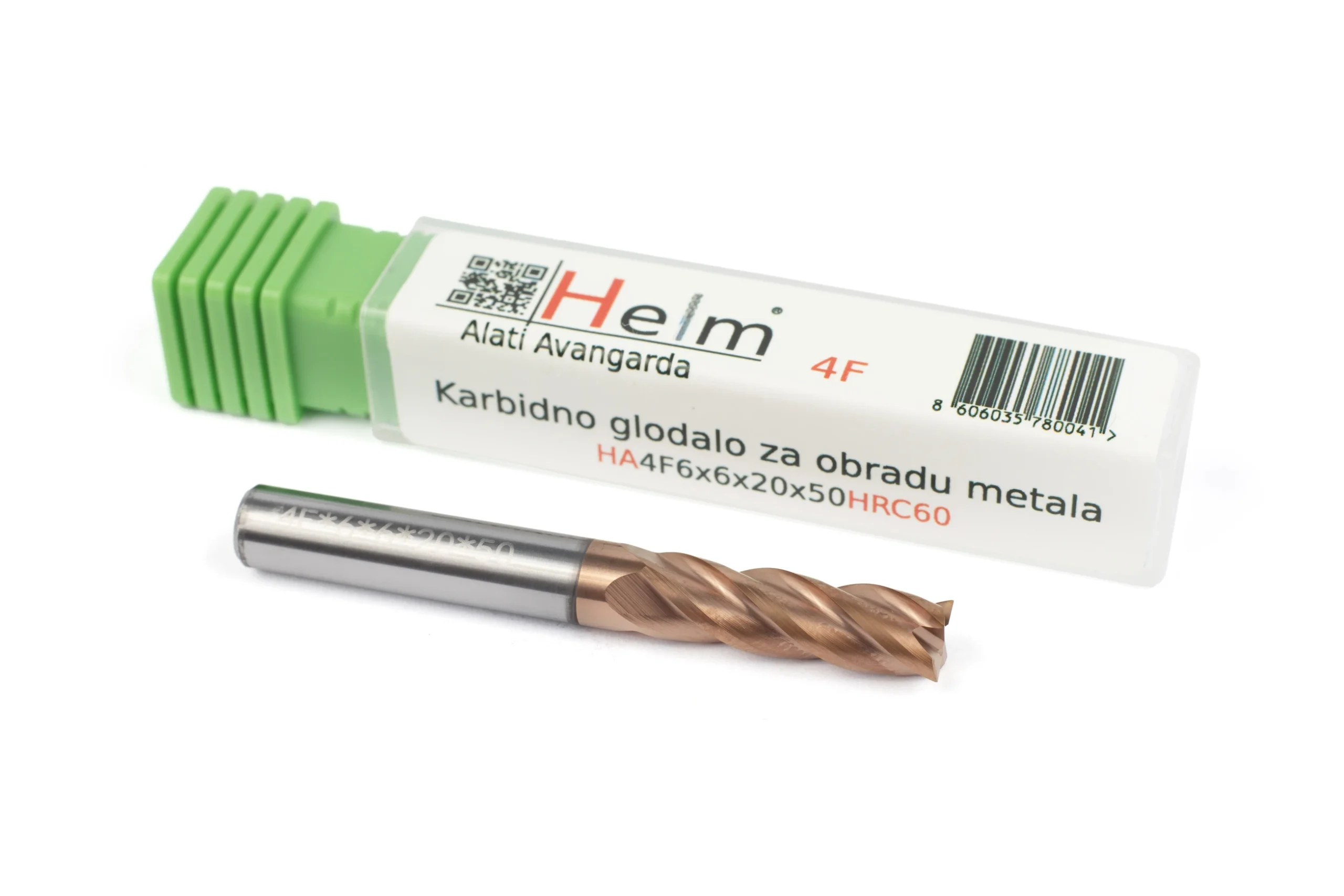 Karbidno glodalo HA4F-6*6*20*50 HRC60