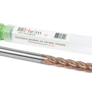 Karbidno glodalo HA4F-8*8*40*100 HRC60